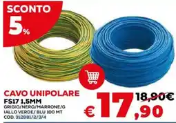 Conforama Cavo unipolare offerta