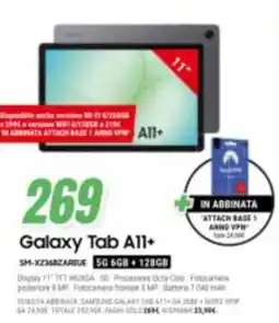Leonardelli Galaxy Tab A11+ offerta