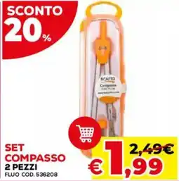 Conforama Set compasso offerta