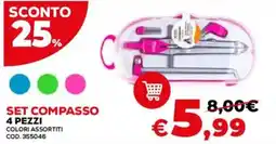 Conforama Set compasso offerta