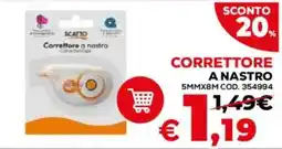 Conforama Correttore a nastro SCATTO offerta
