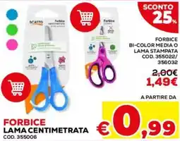 Conforama Forbice lama centimetrata offerta