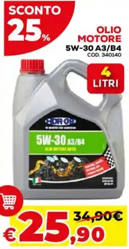 Conforama Olio motore Drop offerta