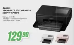 Leonardelli Canon stampante fotografica Selphy CP1500 offerta