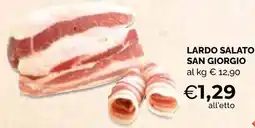 Mercatò Extra Lardo salato San Giorgio offerta