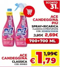 Conforama Ace candeggina più offerta