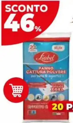 Conforama Panno cattura polvere Liubet offerta