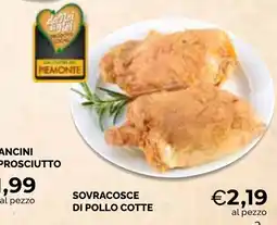 Mercatò Extra Sovracosce di pollo cotte offerta