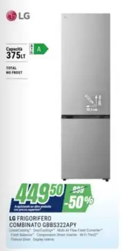 Leonardelli LG Frigorifero Combinato GBBS322APY offerta