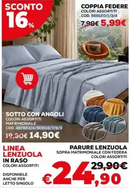 Conforama Sotto con angoli matrimoniale offerta
