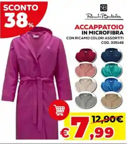 Conforama Accappatoio in microfibra Rosato Belletta offerta