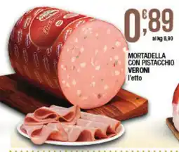 Maxi Sidis Mortadella con pistacchio Veroni offerta
