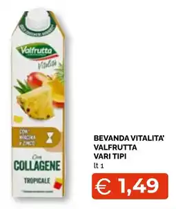 Mercatò Big Bevanda Vitalita' Valfrutta offerta