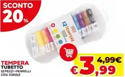 Conforama Tempera tubetto offerta