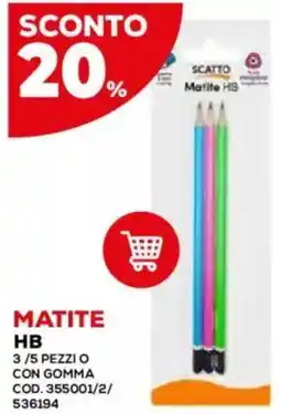 Conforama Matite HB Scatto offerta
