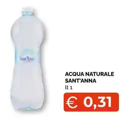 Mercatò Big Acqua naturale Sant'Anna offerta