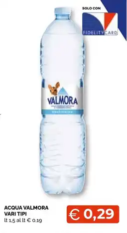 Mercatò Big Acqua Valmora offerta
