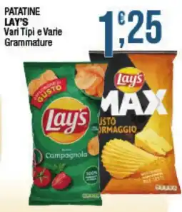 Maxi Sidis Patatine Lay's offerta