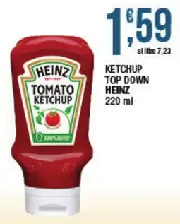 Maxi Sidis Ketchup Top Down Heinz offerta
