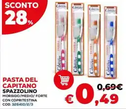 Conforama Pasta del capitano spazzolino offerta