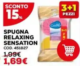 Conforama Spugna relaxing sensation offerta