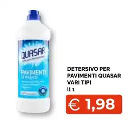 Mercatò Big Detersivo per pavimenti Quasar offerta