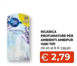 Mercatò Big Ricarica profumatore per ambienti Ambipur offerta