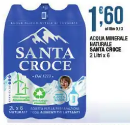 Maxi Sidis Acqua minerale naturale Santa Croce offerta