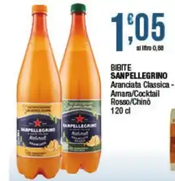 Maxi Sidis Sanpellegrino Aranciata Classica offerta