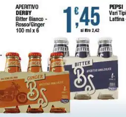 Maxi Sidis Aperitivo Derby Bitter offerta