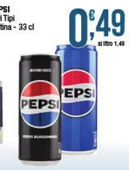 Maxi Sidis Pepsi Zero Zucchero offerta