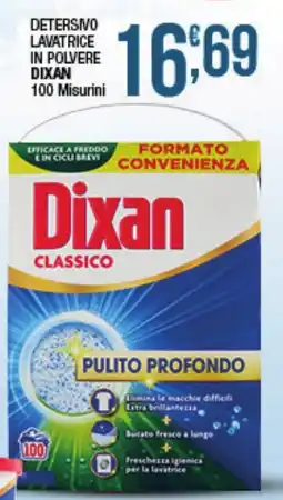 Maxi Sidis Detersivo lavatrice in polvere Dixan Classico offerta