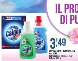 Maxi Sidis Anticalcare lavatrice 4 in 1 Calgon offerta