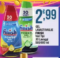 Maxi Sidis Finish Gel Lavastoviglie offerta