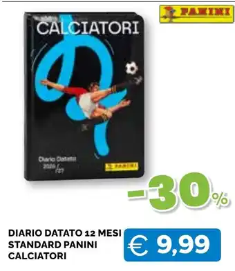 Diario datato Panini Calciatori