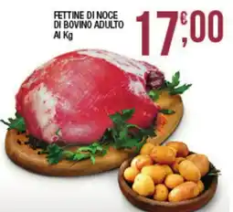 Maxi Sidis Fettine di noce di bovino adulto offerta