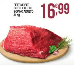 Maxi Sidis Fettine per cotolette di bovino adulto offerta
