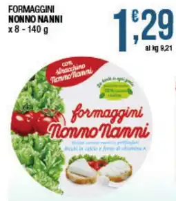 Maxi Sidis Formaggini Nonno Nanni offerta