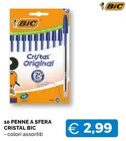 Mercatò Big Penne a sfera Cristal Bic offerta