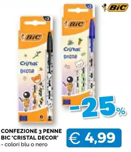 Mercatò Big Bic 'Cristal Decor' offerta
