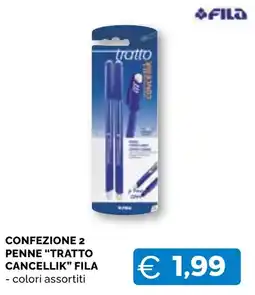 Mercatò Big Penne "Tratto Cancellik" Fila offerta
