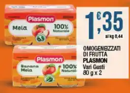 Maxi Sidis Omogeneizzati di frutta Plasmon offerta
