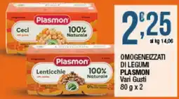 Maxi Sidis Omogeneizzati di legumi Plasmon offerta