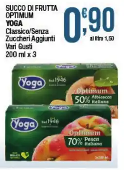 Maxi Sidis Succo di frutta Optimum Yoga offerta