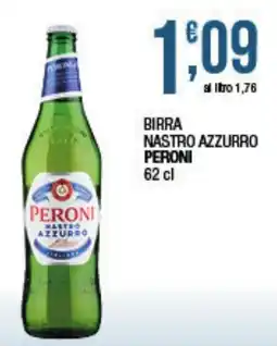 Maxi Sidis Birra Nastro Azzurro Peroni offerta