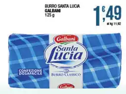 Maxi Sidis Burro Santa Lucia Galbani offerta