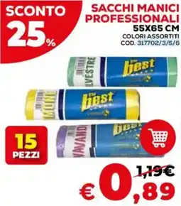 Conforama Sacchi manici professionali best offerta