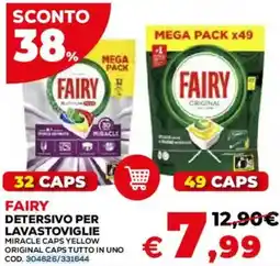 Conforama Fairy detersivo per lavastoviglie offerta