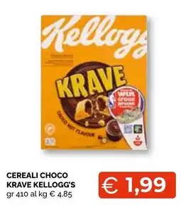Mercatò Extra Cereali Choco Krave Kellogg's offerta