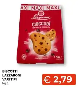 Mercatò Extra Biscotti Lazzaroni vari tipi offerta